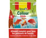 Alimentation Pond Colour Sticks pour poissons de bassin Contenance 4 litres - Tetra 4004218170148 4004218170148