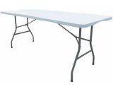 Table pliante rectangulaire 180x74x74cm Werkapro 3700723413442 11344
