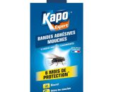 Brunel - Bandes adhésives anti-mouches transparentes x12 KAPO 3365000030066 345251