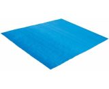 Tapis de sol bleu pour piscine Summer Waves 2,69 x 2,69 m pour piscine Ø 2,44 m 4895215112756 11063