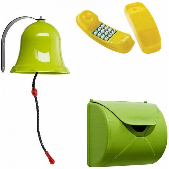 Accessoires en plastique 'maison' pour aires de jeux(cloche, téléphone, boîte aux lettres) 3598740039437 3943