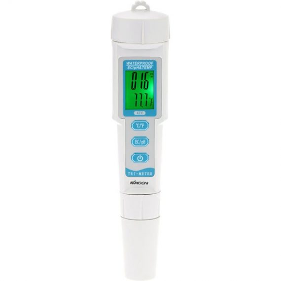 New Professional 3 en 1 multi-parametres testeur qualite de l'eau Type de moniteur Pen Portable pH & EC et de temperature compteur acidometre qualite 799968178622 E1275