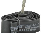 Fischer Fahrrad - 85128 Chambre à air 24 pouces valve Dunlop (dv) - noir 4008153851285 85128