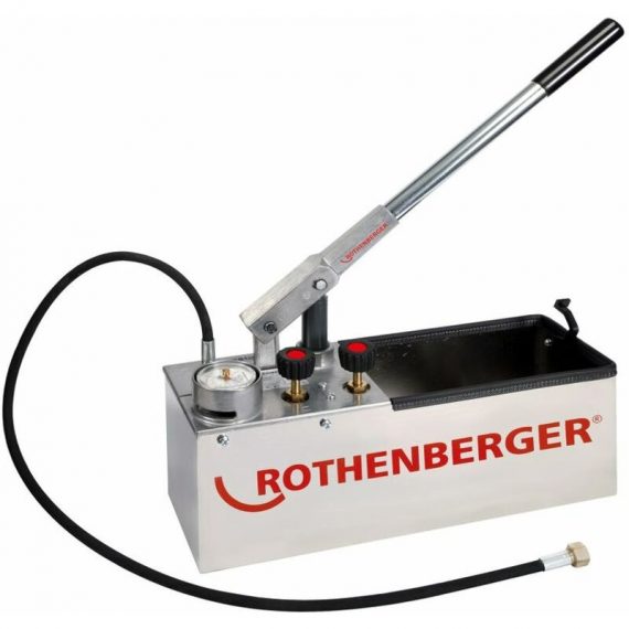 Rothenberger - Pompe à essai RP50-S.SIEMENS Manuel bis60bar 4004625050163 60203