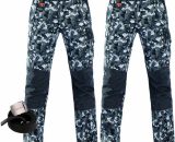 Kapriol - Lot de 2 Pantalons de travail TÉNÉRÉ PRO camouflage gris + Ceinture Taille: XXL  32403x2/25037