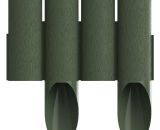 Cellfast - Bordure de jardin , couleur verte hauteur 25,5cm, longueur 2,3m - forme flexible - 10 pièces de 0.23 m chacune - piquets d´ancrage 5907553507480 34-042