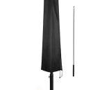 Housse de protection imperméable et anti-uv pour parasol - 183 x 25 - 35 cm - Noir - Linxor - Noir 3662348037567 EGK2055