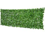 Outsunny - Haie artificiel érable brise-vue décoration rouleau 3L x 1H m feuillage réaliste anti-UV vert - Vert 3662970031476 844-202