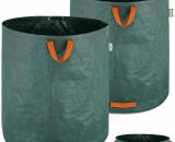 2x Sacs de jardin 500L 50 kg sac de déchets ordures végétaux tissu renforcé pliable hydrofuges sac - Gardebruk 4250525363791 106934