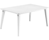 LIMA 160 Table Finition Lisse - Blanc - Keter 8711245140605 KETER-LIMA-TAV160-BI