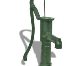 Pompe à eau manuelle de jardin Fonte - Vert - Vidaxl 8718475874782 8718475874782