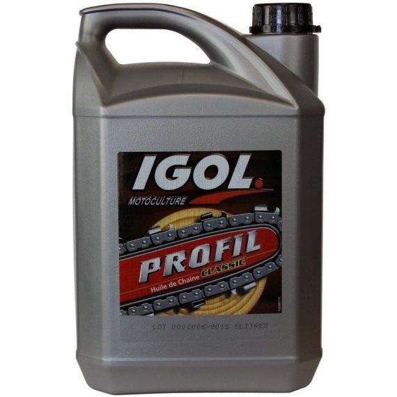 Huile de chaîne filante IGOL pour tronçonneuse et élagueuse - 5 litres 3662996672028 huilechaine