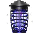 Lampe Anti Moustique 4500V 20W UV Tueur d'Insectes Électrique Anti Insectes Répulsif Efficace Portée 100m² pour Intérieur et Extérieur - Palone 9331543876151 YXMWD