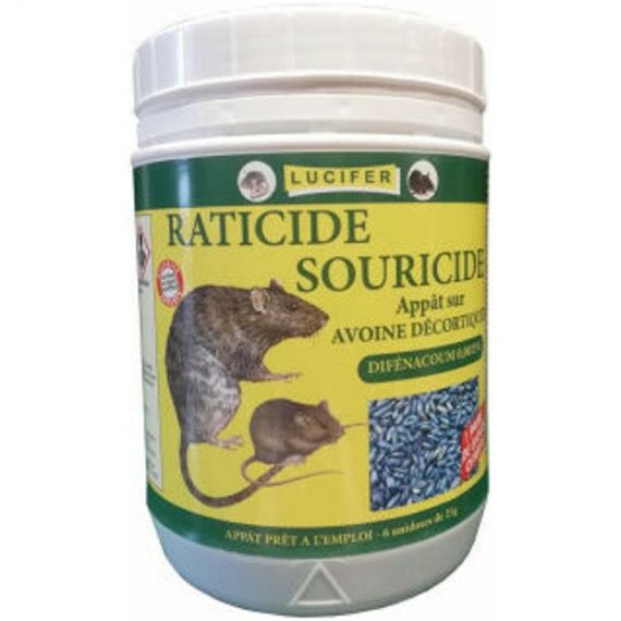 Raticide Souricide Avoine Decortiquee 140G Difenacoum0.0025% 3366440005522 3366440005522