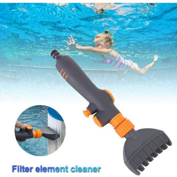 Brosse à main pour nettoyeur de filtre de piscine Cartouche de filtre pour piscine et spa（Macaron） 9026928307909 MACA-001388