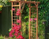 Cémonjardin - Arche de jardin droite en bois traité, Jasmin 3517236500084 CMJ650008