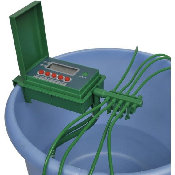 Vidaxl - Système d'irrigation automatique avec gicleur et minuterie - Vert 8718475919261 8718475919261
