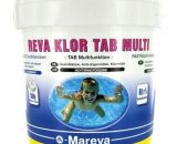 Désinfectant pour piscine Reva-Klor tab multi 5kg en galets de 500g - 100191U - Mareva 3509980000606 100191U