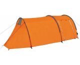 Tente de camping 4 personnes Gris et orange - Gris - Vidaxl 8720286189290 8720286189290