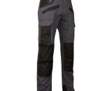 Pantalon de travail bicolore avec poches genouilléres ARGILE Gris Foncé 50 - Gris Foncé - LMA 3473831896109 12264