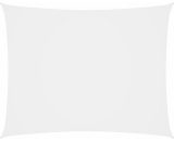Voile de parasol Tissu Oxford rectangulaire 2,5x4,5 m Blanc - Blanc - Youthup 3750102403328 135263-ES-SJM