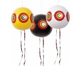 Lot de 3 ballons effaroucheurs diam 40cm jaune/blanc/noir 3700194412388 S-RBX-AG0105
