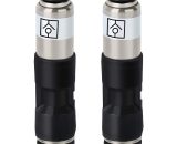 2 connecteurs de clapet anti-retour à air comprimé 4 mm,SEMAket flux d'air pousser pour connecter les raccords 9466991854830 SUEP-06211