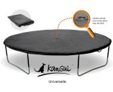 Bâche de protection adaptable à tous trampolines de diamètre 430 cm - Noir - Kangui 3760165460039 C0013
