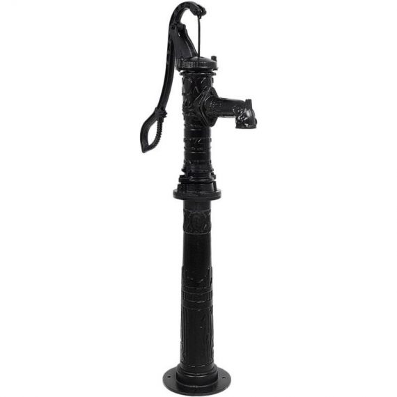 Pompe à eau de jardin avec support en fonte  TD20082