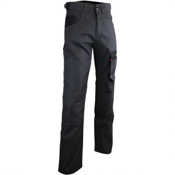 Pantalon de travail LMA Ciment Gris / Noir 50 - Gris / Noir 3473831896406 19446