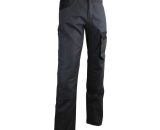 Pantalon de travail LMA Ciment Gris / Noir 40 - Gris / Noir 3473831896352 19441