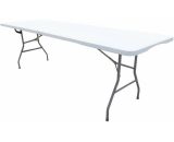 Table pliante rectangulaire 239 x 74 x 74cm - Werkapro 3700723413459 11345