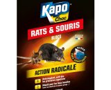 Blocs rats et souris - action radicale - 300g CHOC - Kapo 3365000032459 3365000032459