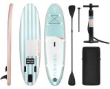 Stand Up Paddle Board Gonflable Surf Pompe Pagaie & Accessoires 110 kg Menthe - Noir 4062859017628 10230199