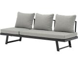 Lounge/lit Modulo - Bain de soleil, Transat en aluminium - graphite 210 x 71 x 78 cm 3700103092748 KB04