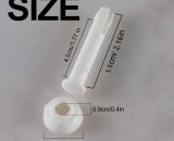 Miya - Un pack de 24 épingles en plastique pour joints de piscine en caoutchouc-pièces de rechange de piscine-accessoires de piscine couverture de  FAQ-123008