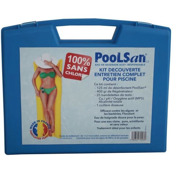 Poolsan - Kit piscine de démarrage complet sans chlore 5060322701349 1349
