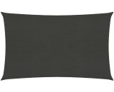 Voile d'ombrage 160 g/m² Anthracite 2x4,5 m pehd - Anthracite - Vidaxl 8720286096284 311065