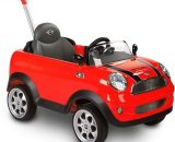 Rollplay - Push Car avec repose-pieds extensible, à partir de 1 an, mini Cooper, rouge 4894662425136 42513