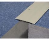 Dinac - Couvre-joints de sol en aluminium anodisé bords biseautés perçé + adhésif 3000 x 100 mm 3233560116202 3233560116202