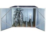 Boîte de rangement couvert pour vélos Métal Bicycle Store de Duramax, 203 x 203 x 162 cm, en métal anti-corrosion couleur anthracite - Antracite / 5056500913109 D01040070514