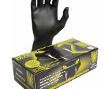 Boîte de 100 gants jetables nitrile noir L - Blackmamba 3665129081193 P05006BLM