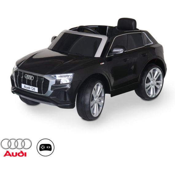 Audi Q8 Noir voiture électrique 12V, 1 place, 4x4 pour enfants avec autoradio et télécommande - Noir 3760287188798 ROCQ8RCBK