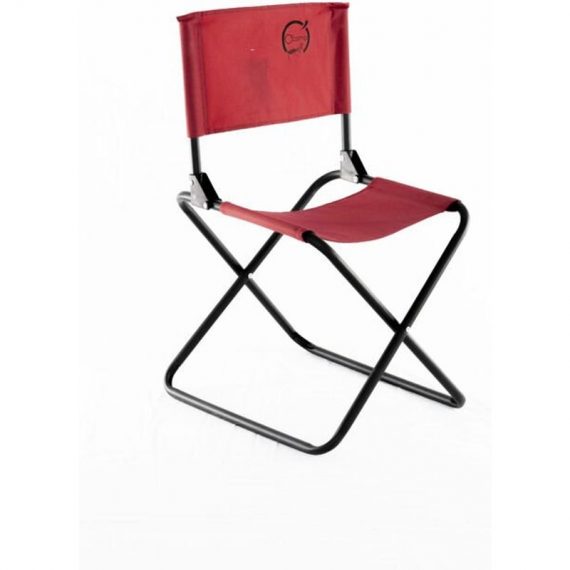 Chaise pliante pécheur Dimensions : 47 x 40 x 68 cm - Rouge - O'camp 3700684100030 3700684100030