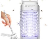 Kesser - Désinsectiseur électrique 18 W | Piège à insectes électrique 360° avec lampe uv | Lampe à moustiques | Attrape-mouches | Piège à mouches 4260729114716 23921