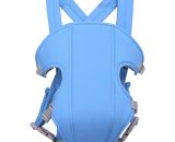 Lifcausal - Porte-bébé ergonomique 3-16 mois Face à l'avant et à l'arrière Porte-kangourou en maille pour bébé bleu ciel 4502190973394 HI7236SBL