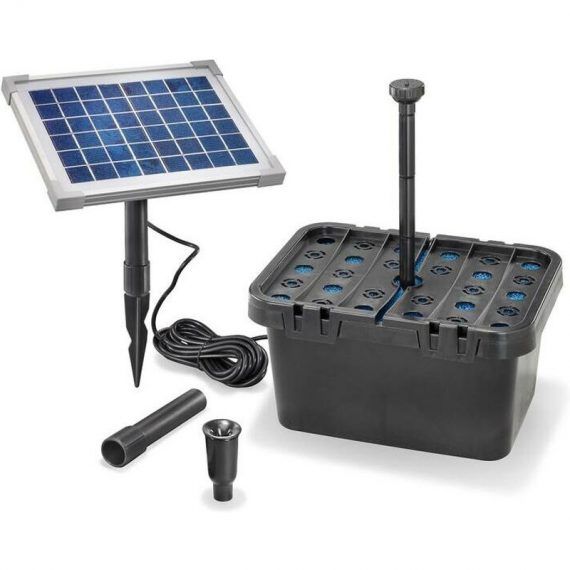 Esotec - Système de pompe solaire avec boîte de filtration 'Turin-F 4260057865342 101690