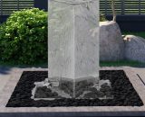 Vidaxl - Fontaine de jardin et pompe Acier inoxydable 76 cm Triangulaire - Argent 8719883762128 48096