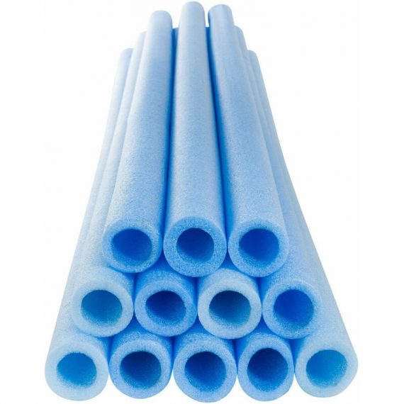 Arebos - 12x Tubes en mousse pour trampoline | Rembourrage des tubes | 84 cm | Mousse pour la barre du filet | Bleu | pour 6 barres | Personnalisable 4260551585388 4260551585388