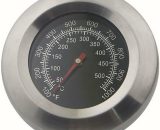 Thermomètre pour Barbecue Grille en Acier Inoxydable Outils De Barbecue bbq Grill Thermometer Temp Gauge 50 à 500 °c, 100 à 1000 ℉ 9161501555824 Sun-12619tjy